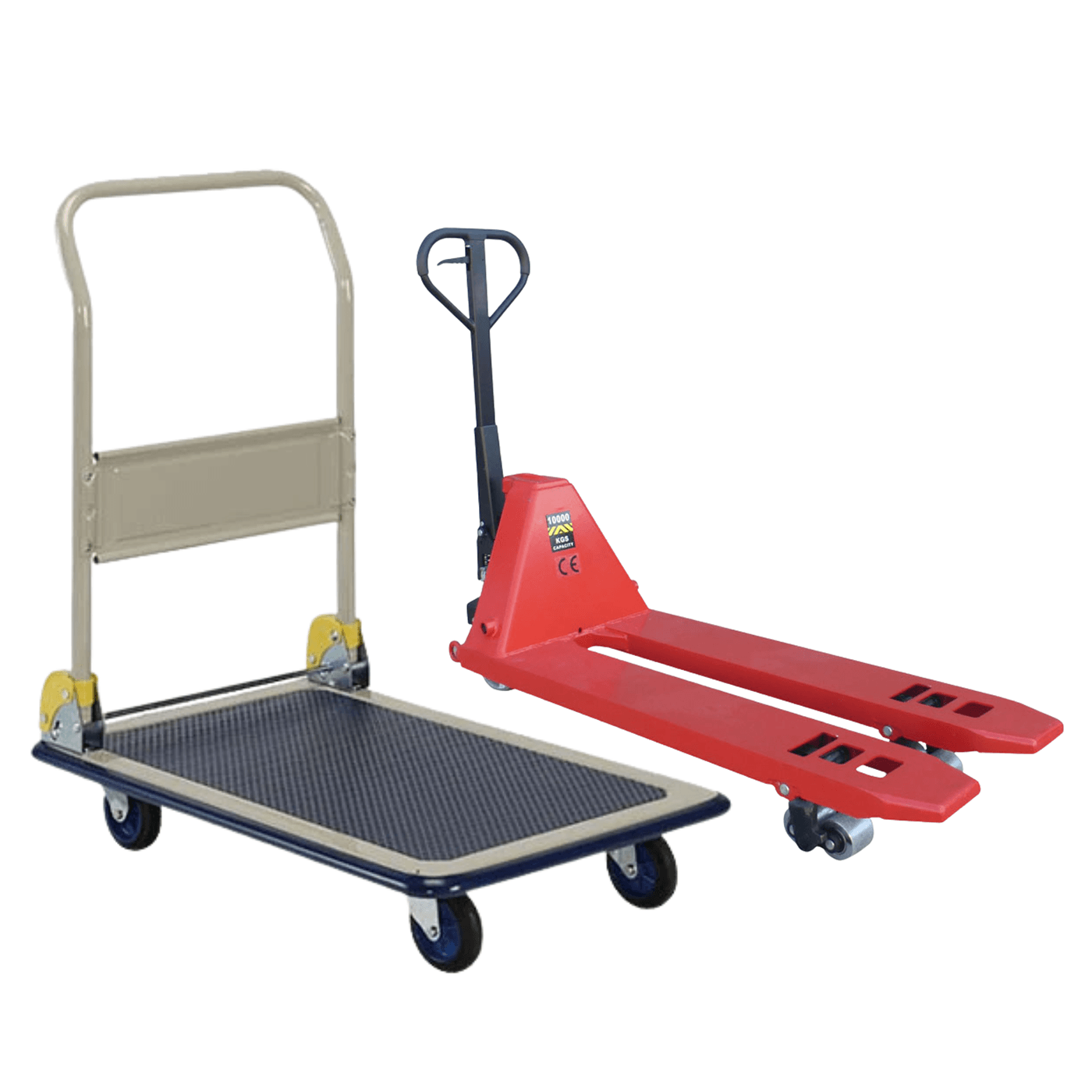 PUSH CART AND PALLET JACK